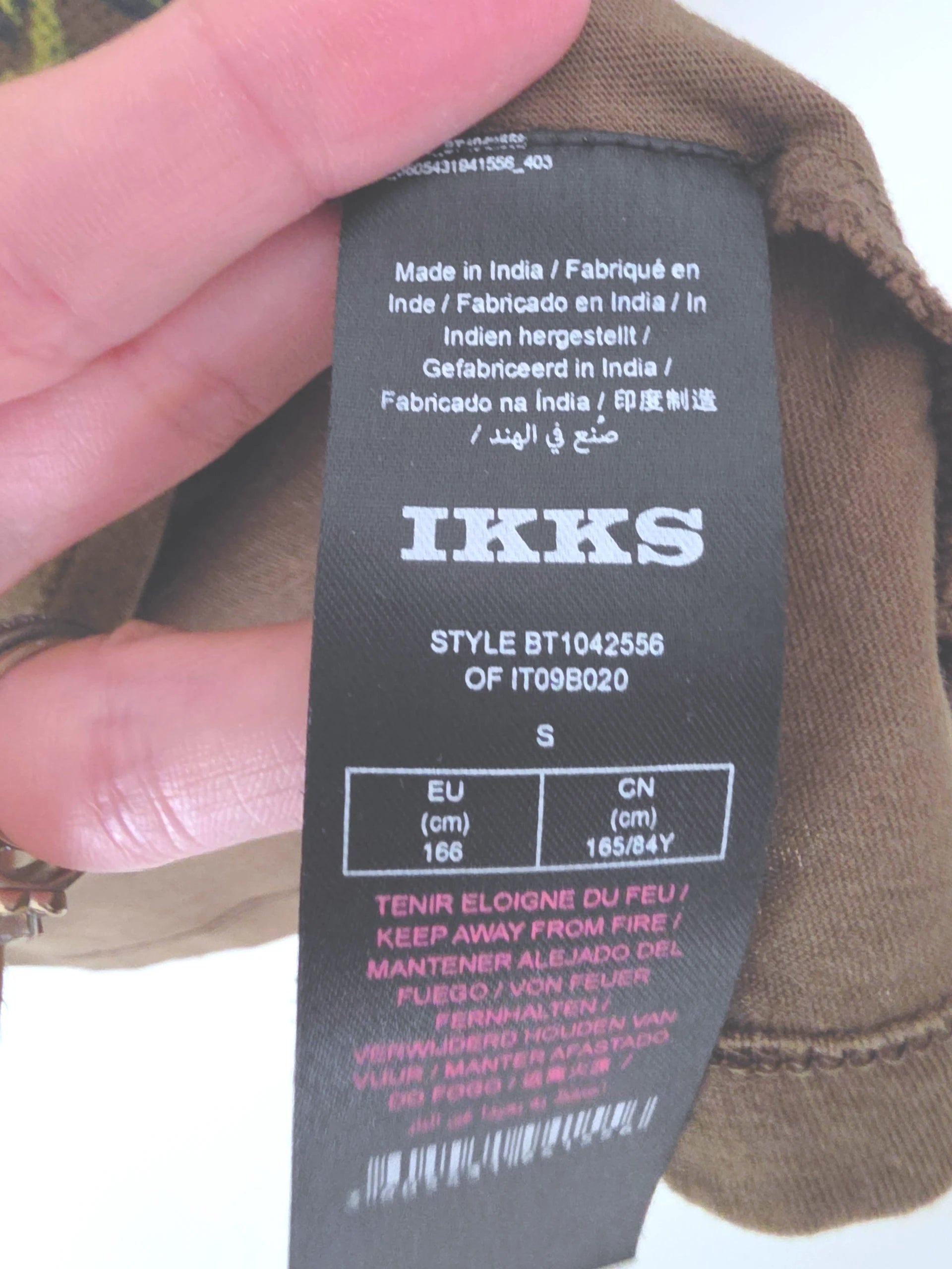 T-shirt kaki militaire