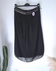 Robe bustier noire made in France