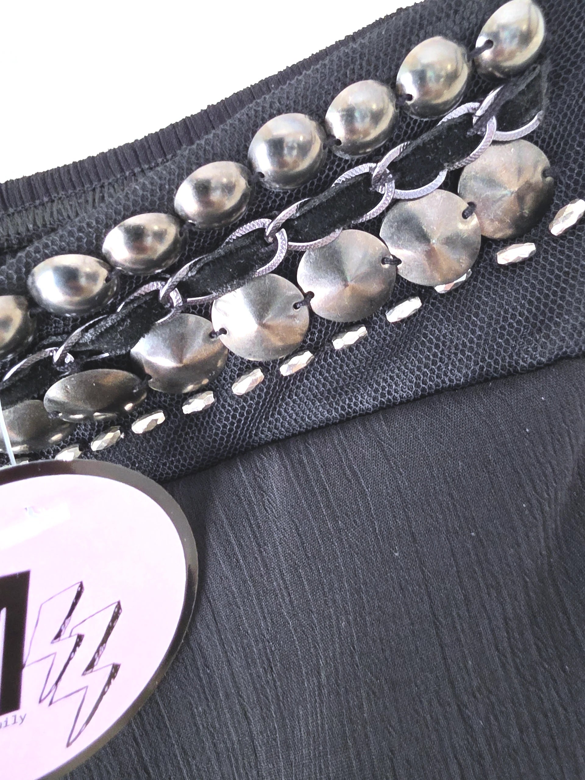 Robe bustier noire made in France