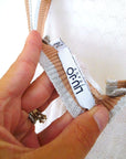Robe blanche ajourée
