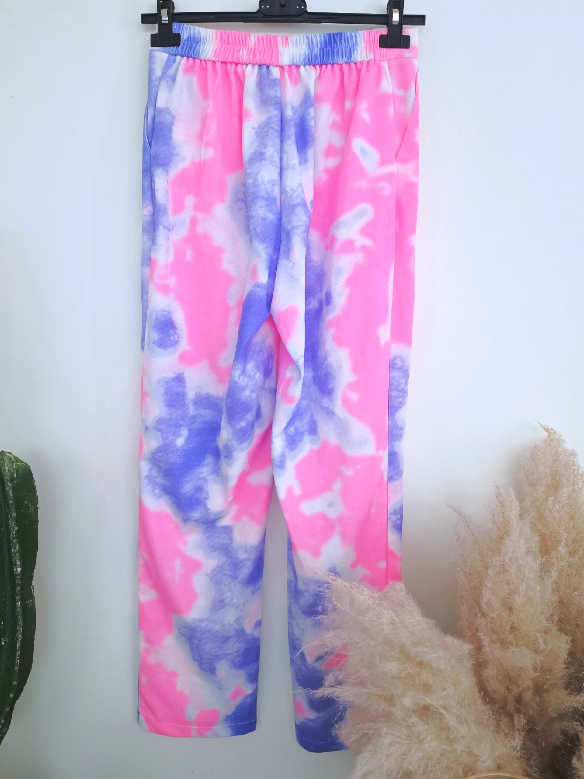 Ensemble veste + pantalon tie and dye