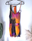 Combi-short tie and dye