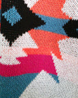 Cardigan à imprimé éthnique