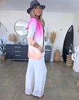 Pantalon blanc à jambes droites - 𝐌𝐚𝐫𝐢𝐧𝐚𝟒𝟒𝐟𝐚𝐦𝐢𝐥𝐲