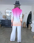 Pantalon blanc à jambes droites - 𝐌𝐚𝐫𝐢𝐧𝐚𝟒𝟒𝐟𝐚𝐦𝐢𝐥𝐲