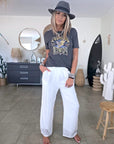Pantalon blanc à jambes droites - 𝐌𝐚𝐫𝐢𝐧𝐚𝟒𝟒𝐟𝐚𝐦𝐢𝐥𝐲