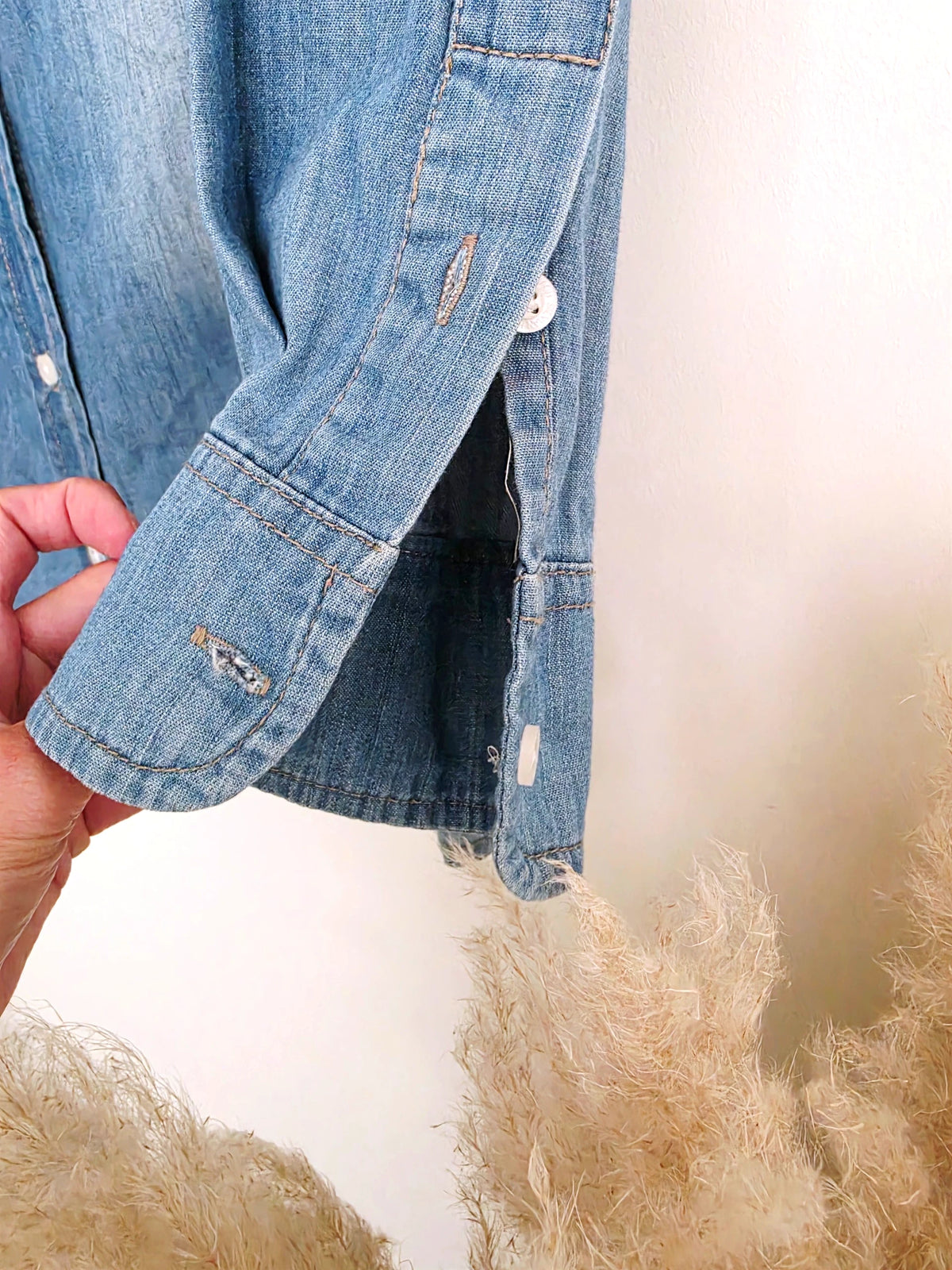Chemise bleue rock'n'roll - 𝐌𝐚𝐫𝐢𝐧𝐚𝟒𝟒𝐟𝐚𝐦𝐢𝐥𝐲