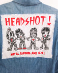 Chemise bleue rock'n'roll - 𝐌𝐚𝐫𝐢𝐧𝐚𝟒𝟒𝐟𝐚𝐦𝐢𝐥𝐲