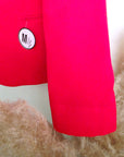 Veste cintrée rouge vif - 𝐌𝐚𝐫𝐢𝐧𝐚𝟒𝟒𝐟𝐚𝐦𝐢𝐥𝐲