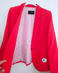 Veste cintrée rouge vif - 𝐌𝐚𝐫𝐢𝐧𝐚𝟒𝟒𝐟𝐚𝐦𝐢𝐥𝐲