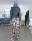Pantalon à imprimé léopard avec tags - 𝐌𝐚𝐫𝐢𝐧𝐚𝟒𝟒𝐟𝐚𝐦𝐢𝐥𝐲