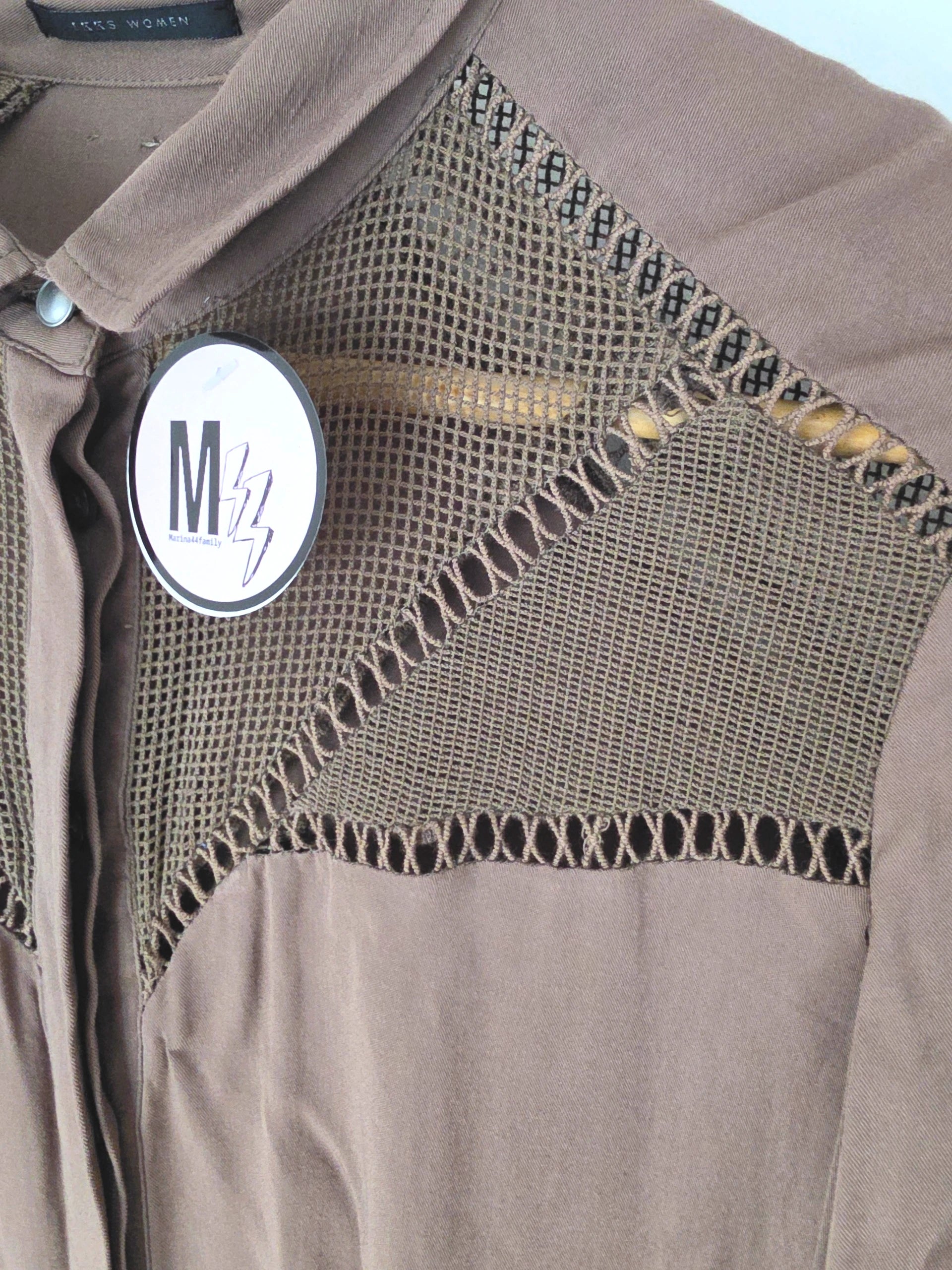 Chemise souple kaki