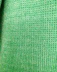 Veste velours ras vert "rock"