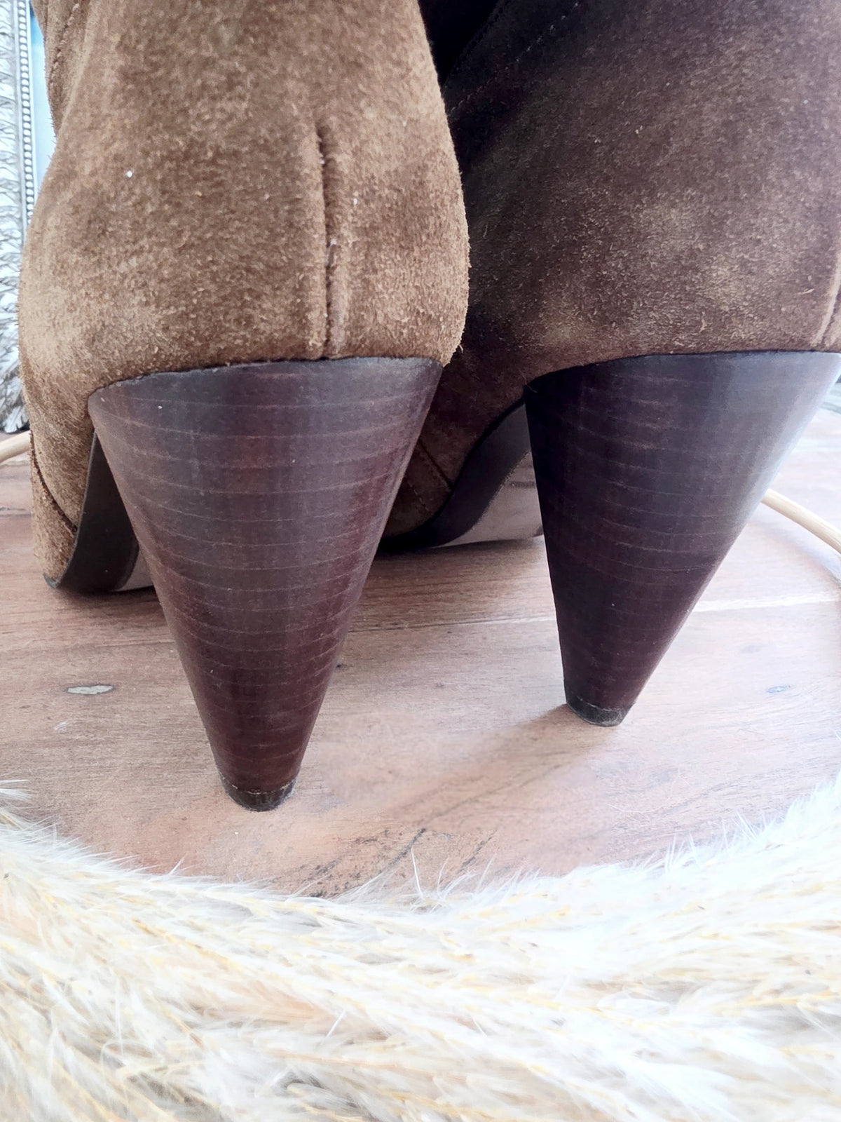 Bottes marron 100% cuir