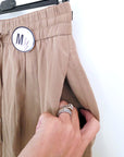 Pantalon beige coupe cargo