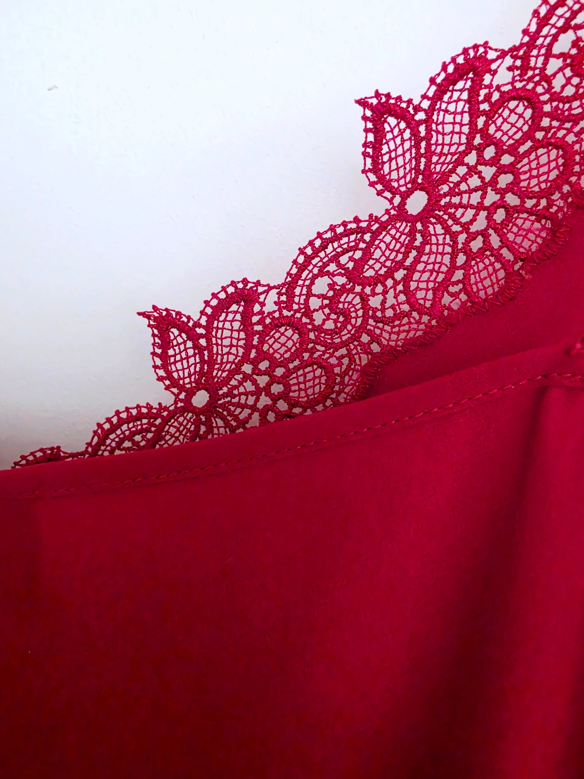 Débardeur rouge sang
