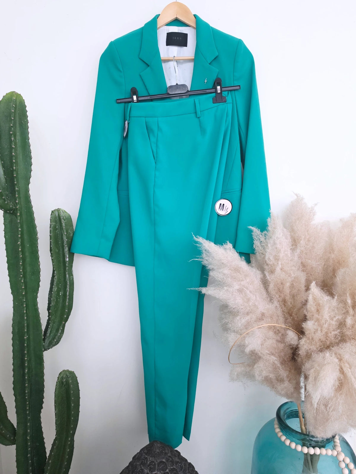 Pantalon chic vert