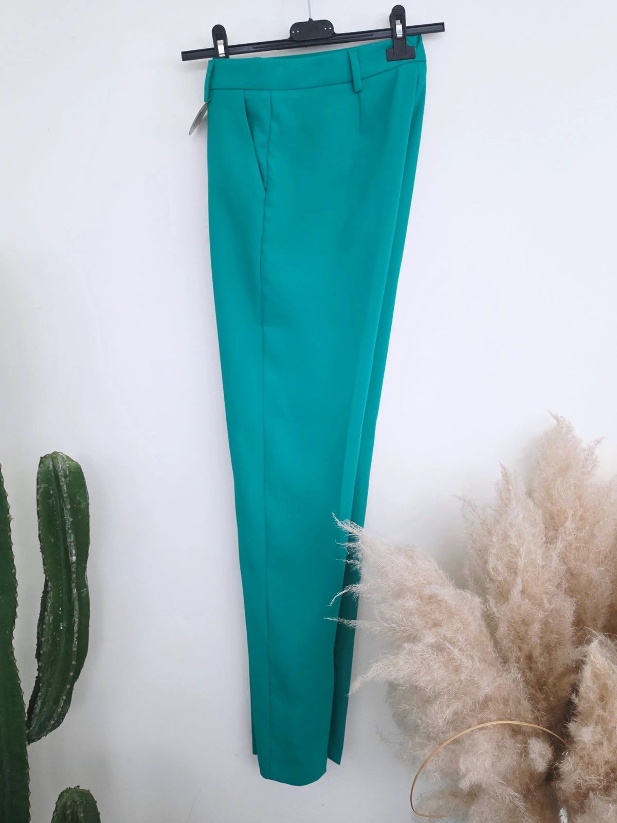 Pantalon chic vert