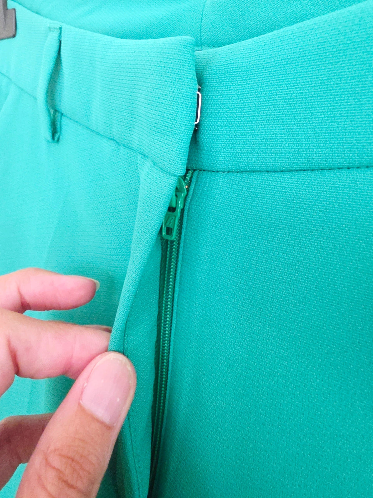 Pantalon chic vert