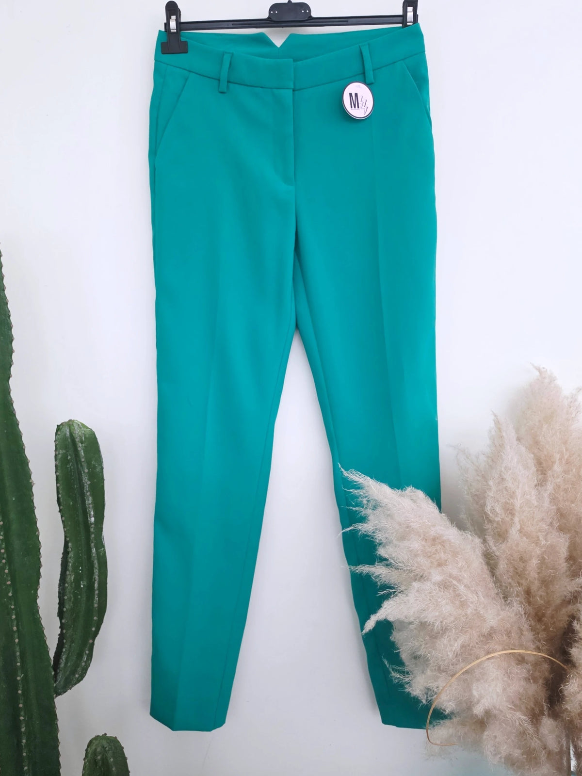 Pantalon chic vert
