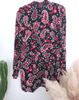 Robe à imprimé cachemire