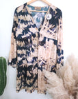 Robe tie and dye