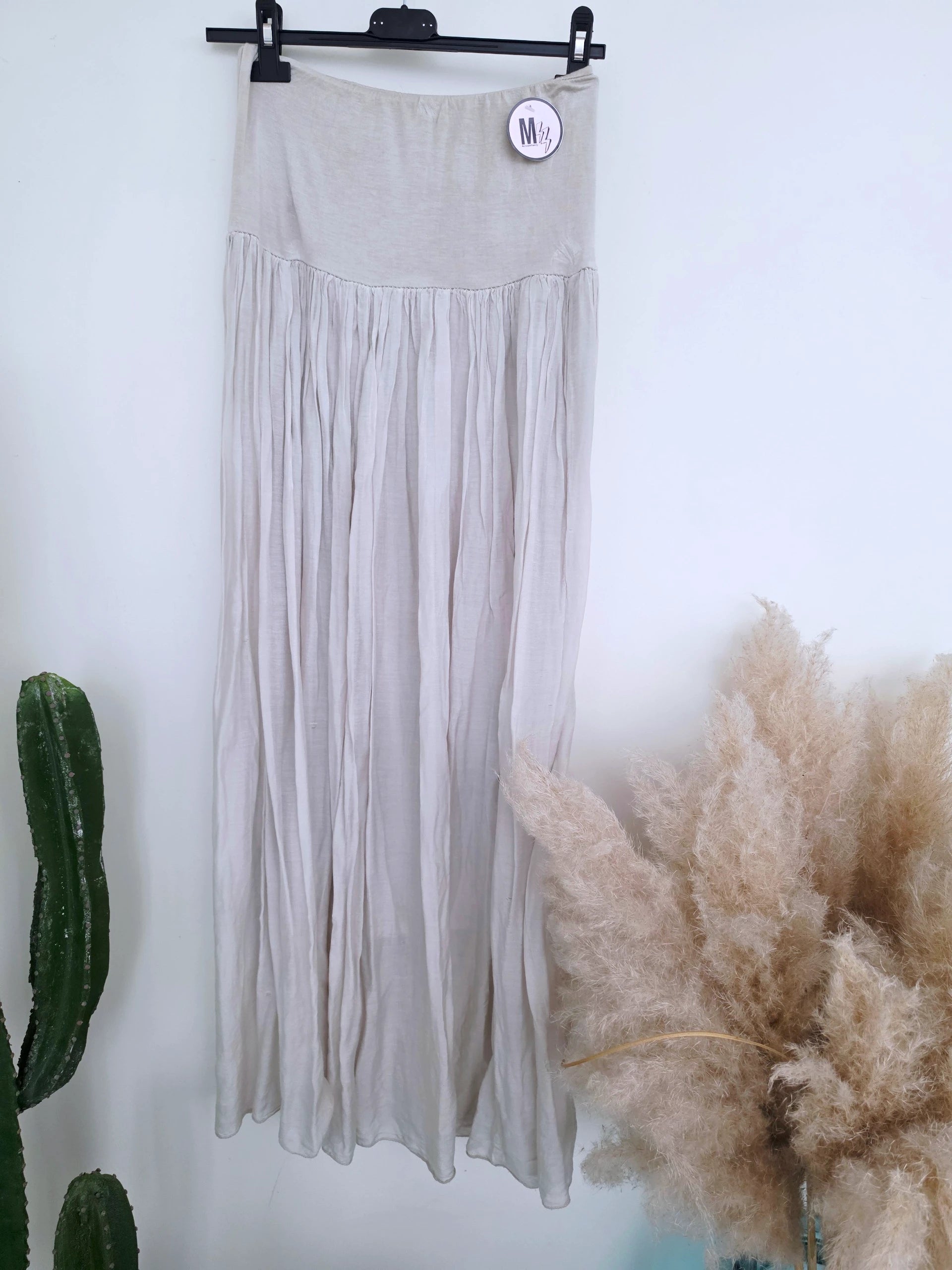 Robe jupe  beige grise 2&amp;1