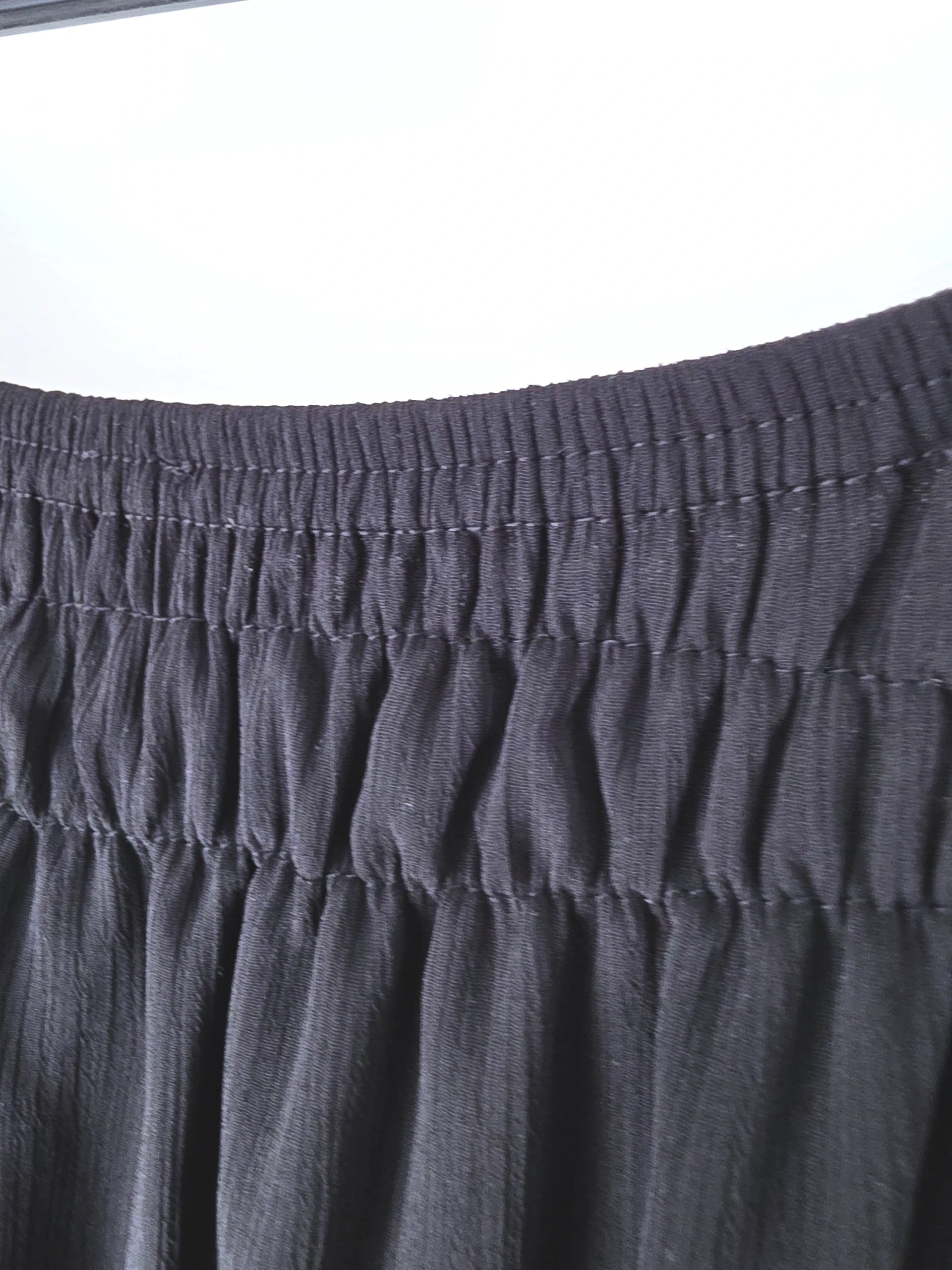 Robe bustier noire made in France