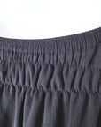 Robe bustier noire made in France