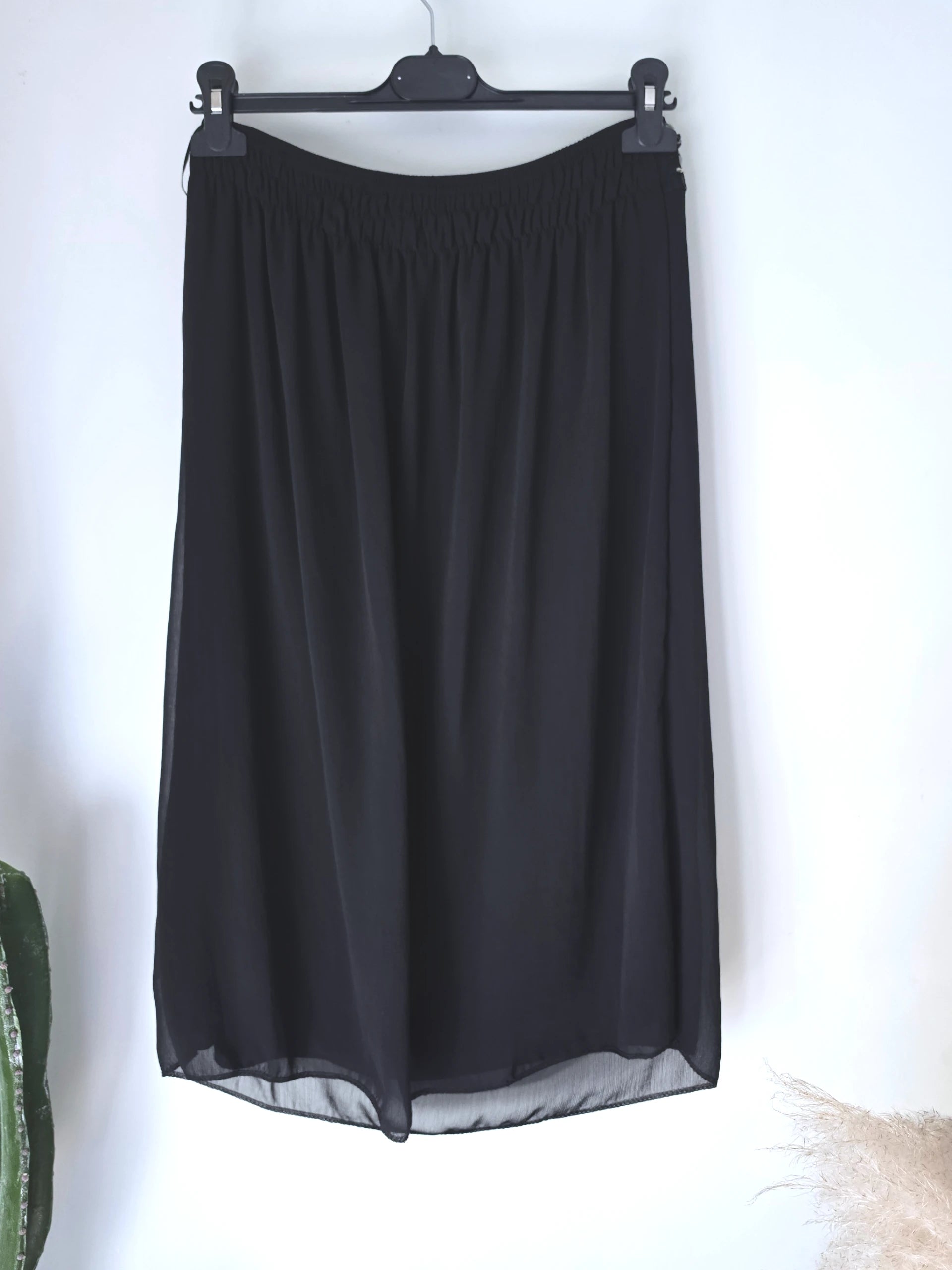 Robe bustier noire made in France