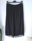 Robe bustier noire made in France
