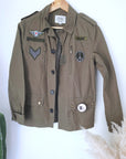 Veste militaire kaki - 𝐌𝐚𝐫𝐢𝐧𝐚𝟒𝟒𝐟𝐚𝐦𝐢𝐥𝐲