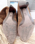 Bottes marron 100% cuir