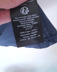 T-shirt bleu à inscriptions