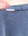 T-shirt bleu à inscriptions