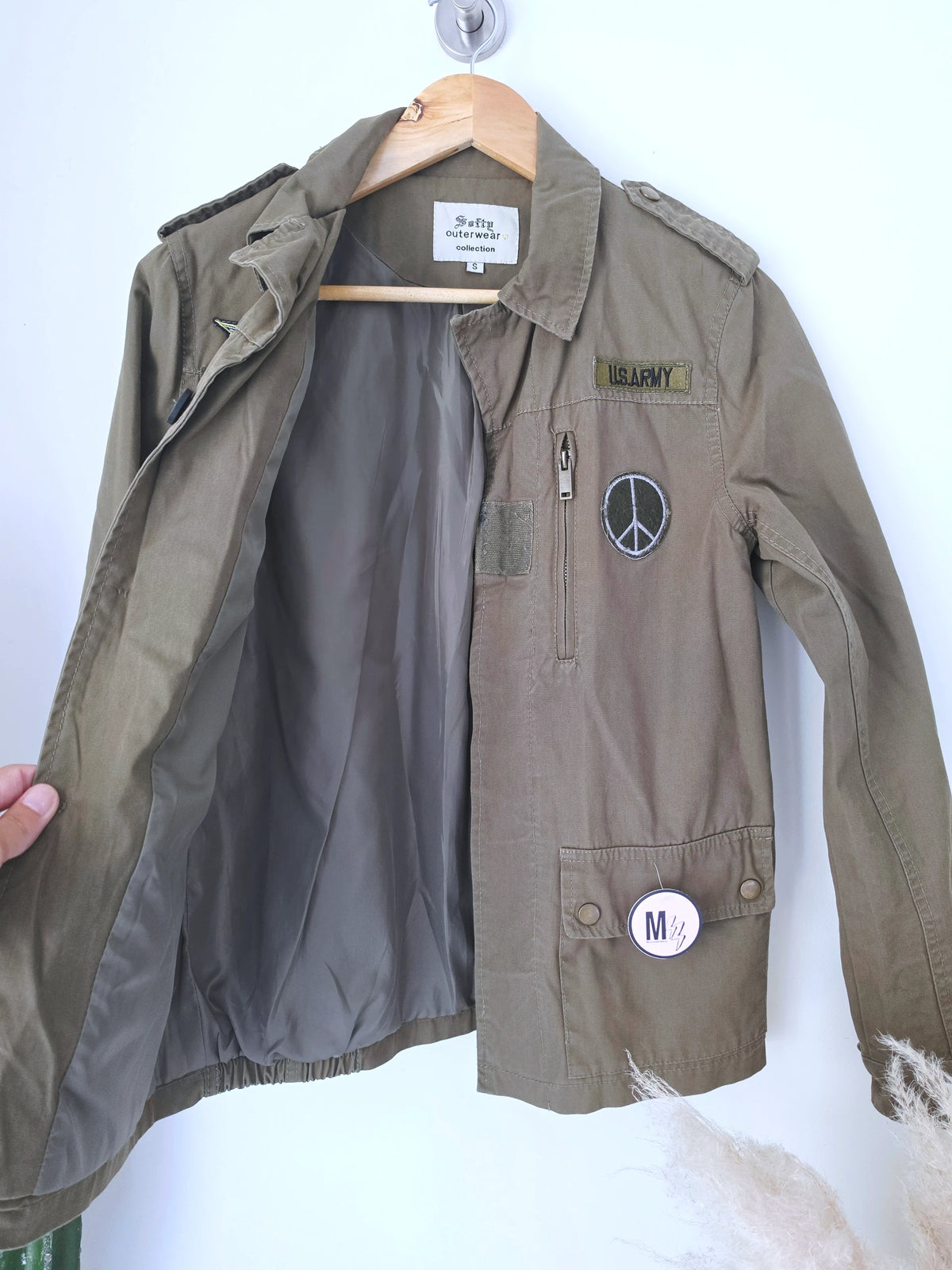 Veste militaire kaki - 𝐌𝐚𝐫𝐢𝐧𝐚𝟒𝟒𝐟𝐚𝐦𝐢𝐥𝐲