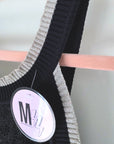 Robe noire ajourée