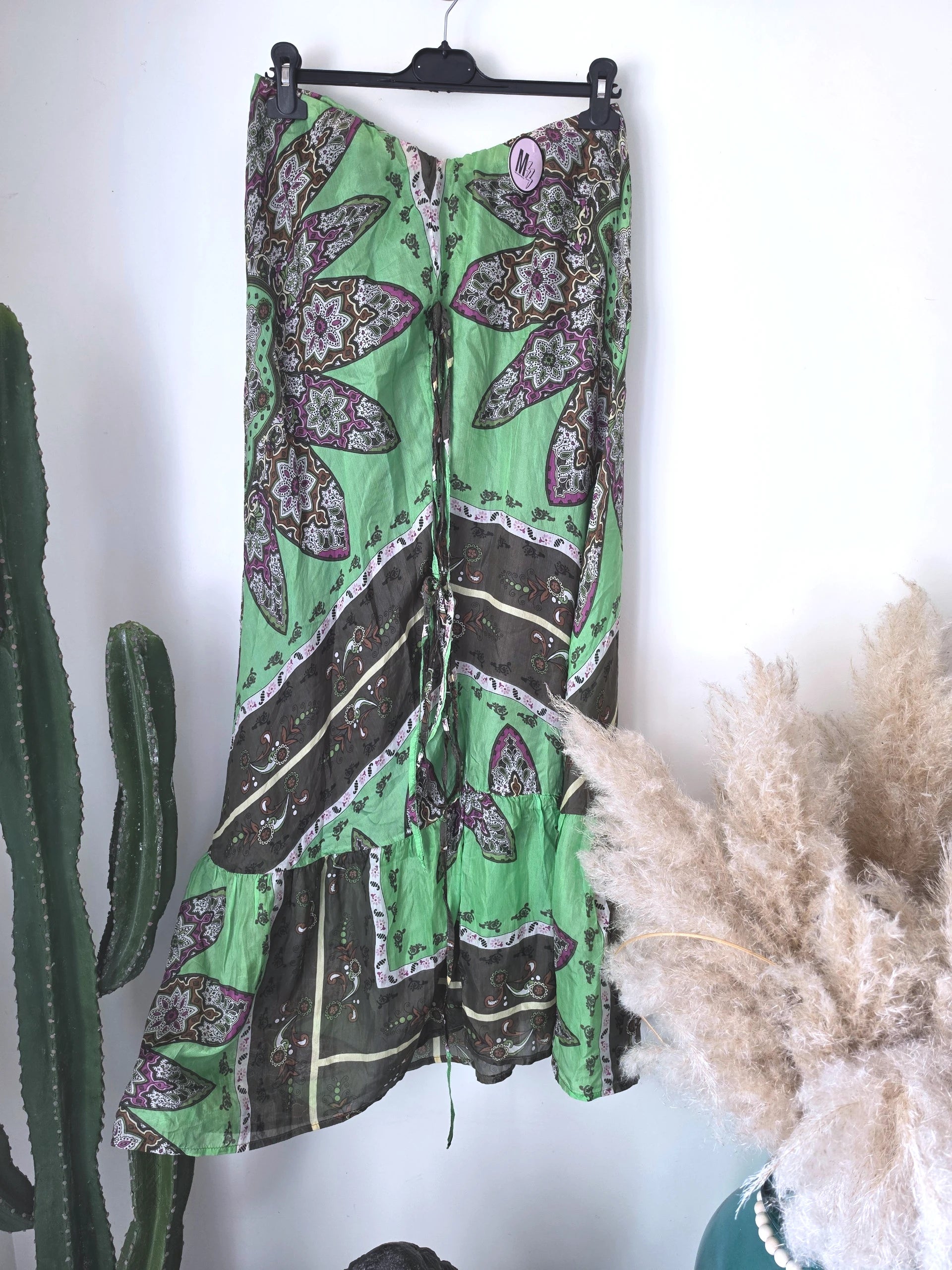 Robe bustier en soie