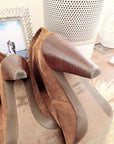 Bottes marron 100% cuir
