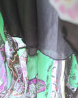 Robe bustier en soie