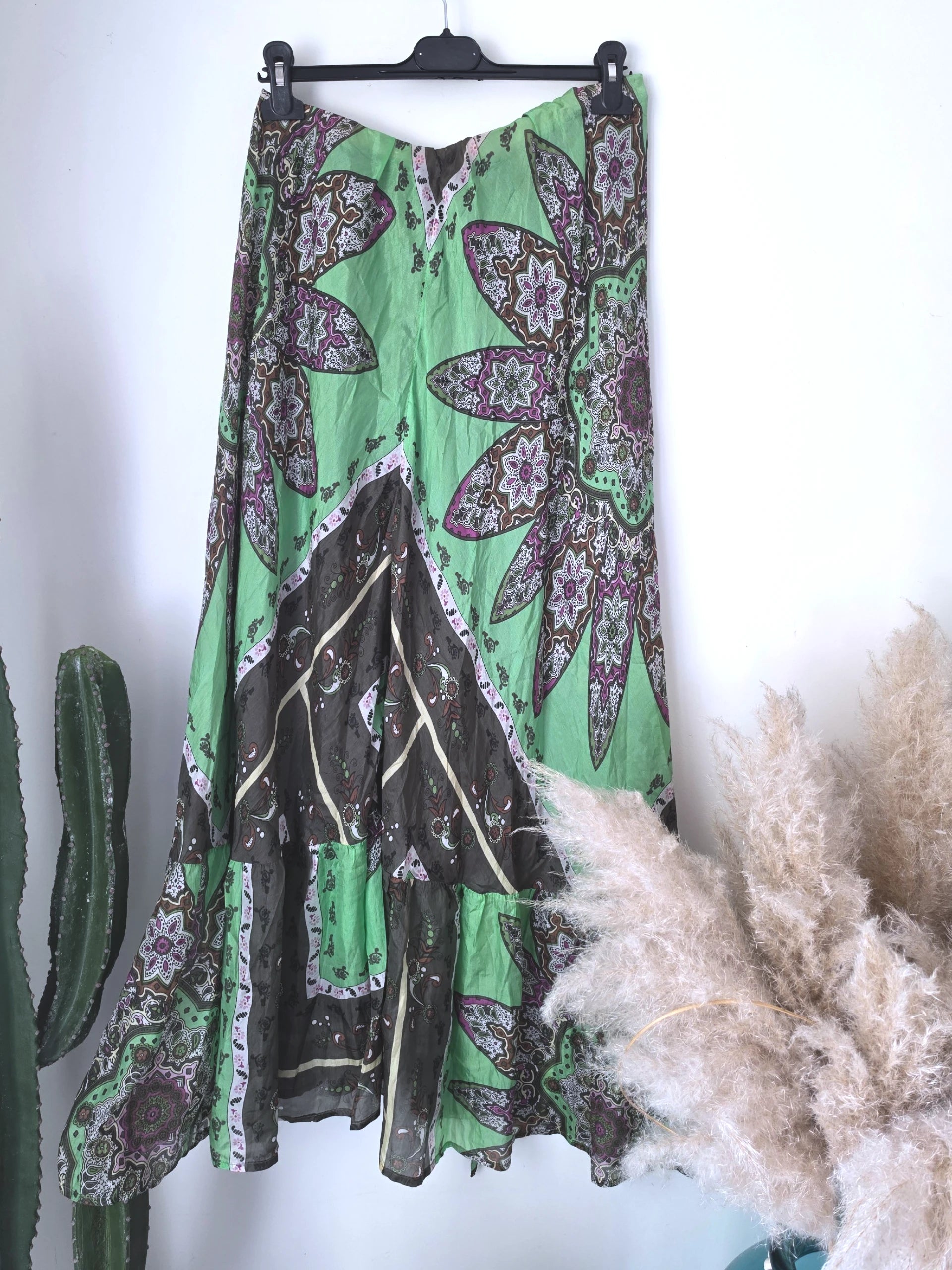 Robe bustier en soie