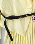 Robe smoking jaune