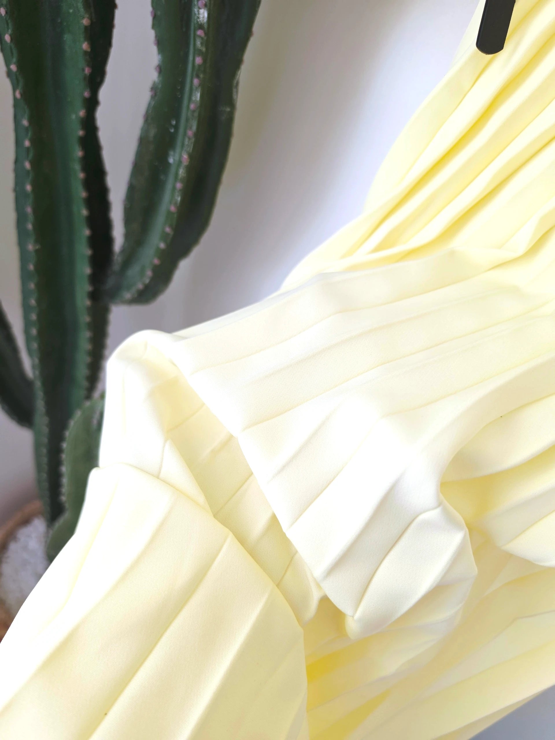 Robe smoking jaune