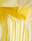 Robe smoking jaune