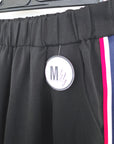 Pantalon noir à bandes latérales - 𝐌𝐚𝐫𝐢𝐧𝐚𝟒𝟒𝐟𝐚𝐦𝐢𝐥𝐲