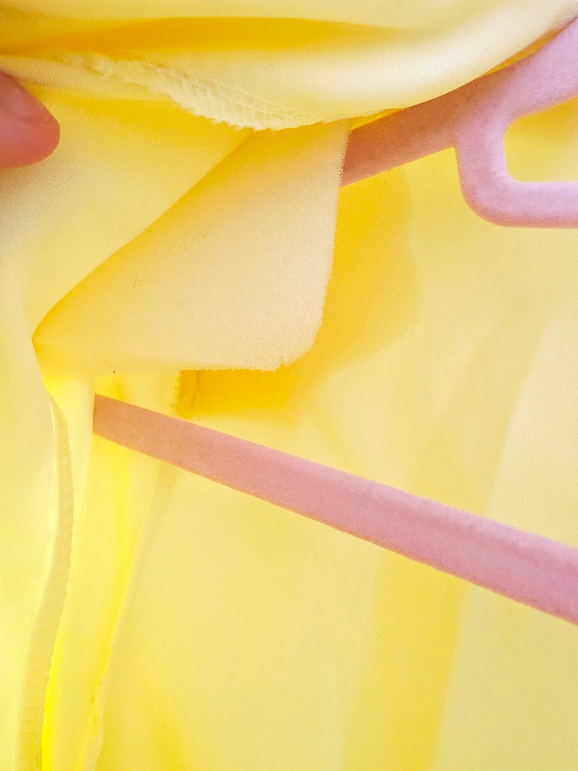Robe smoking jaune