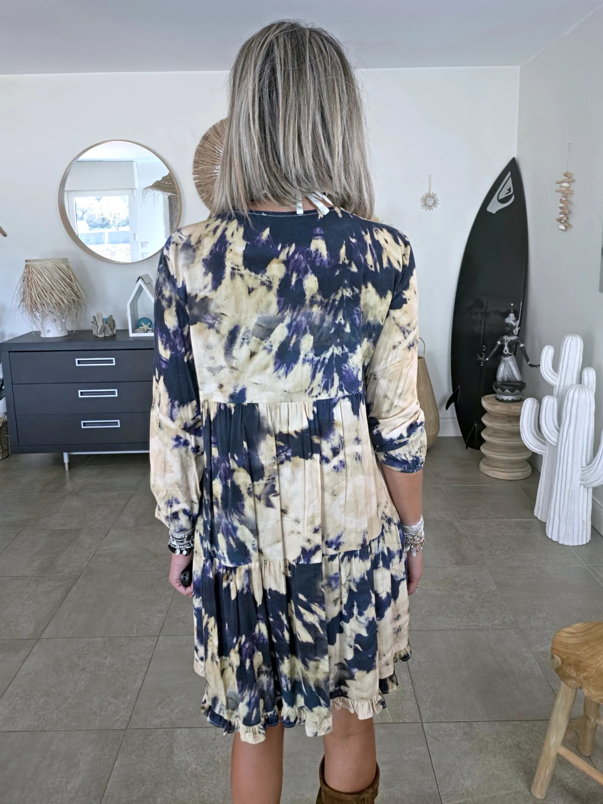 Robe tie and dye