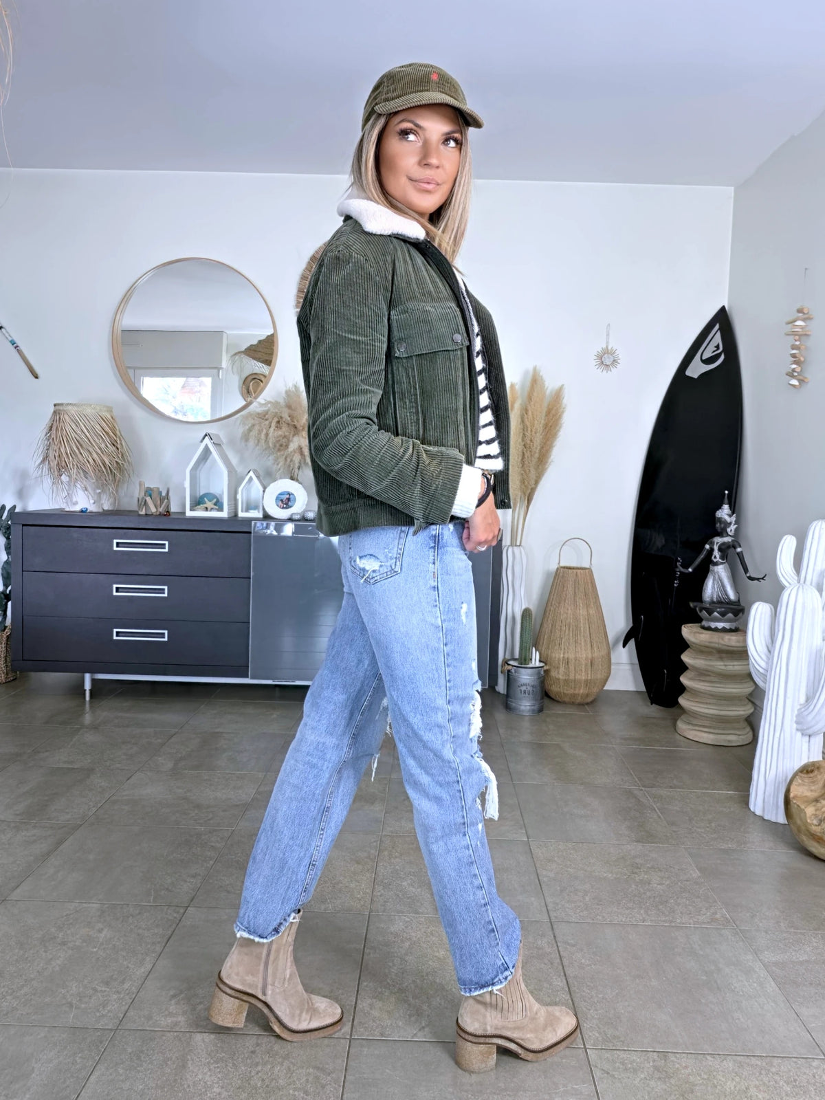 Bottines Janis beiges 100% cuir - 𝐌𝐚𝐫𝐢𝐧𝐚𝟒𝟒𝐟𝐚𝐦𝐢𝐥𝐲