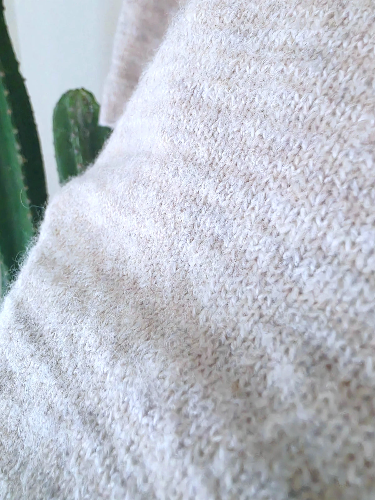 Robe écrue chinée à maille douce - 𝐌𝐚𝐫𝐢𝐧𝐚𝟒𝟒𝐟𝐚𝐦𝐢𝐥𝐲
