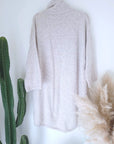 Robe écrue chinée à maille douce - 𝐌𝐚𝐫𝐢𝐧𝐚𝟒𝟒𝐟𝐚𝐦𝐢𝐥𝐲
